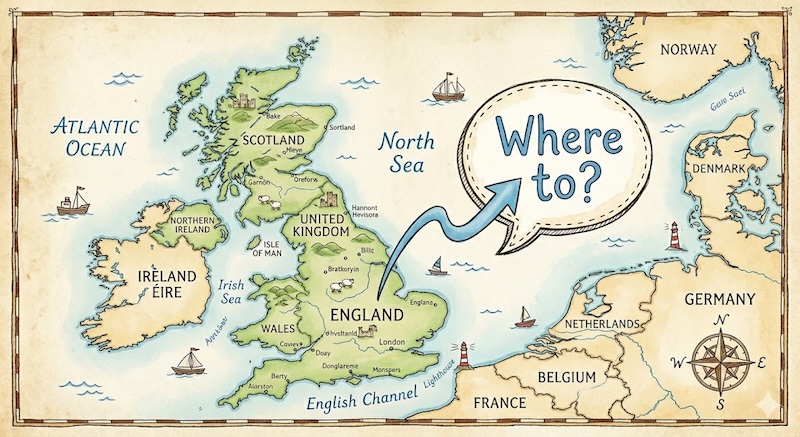 The Sceptred Isle, adrift