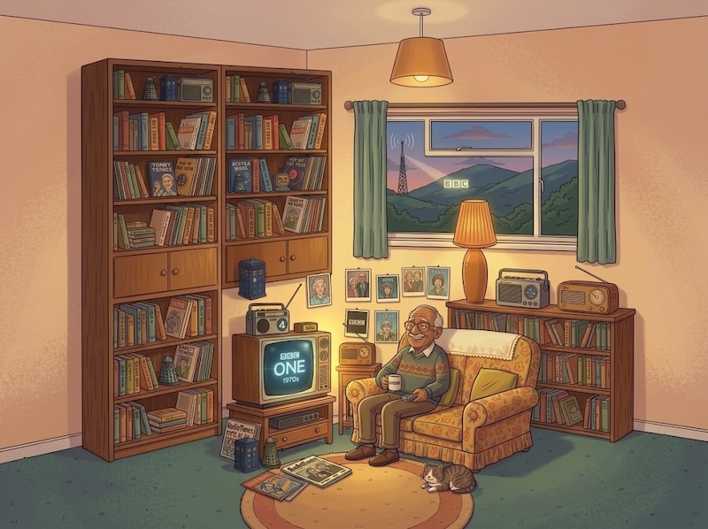 Tuned in: Half a century in love with the BBC
